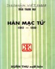 Ebook Thi nhân Việt Nam - Hàn Mạc Tử (1912-1940): Phần 2